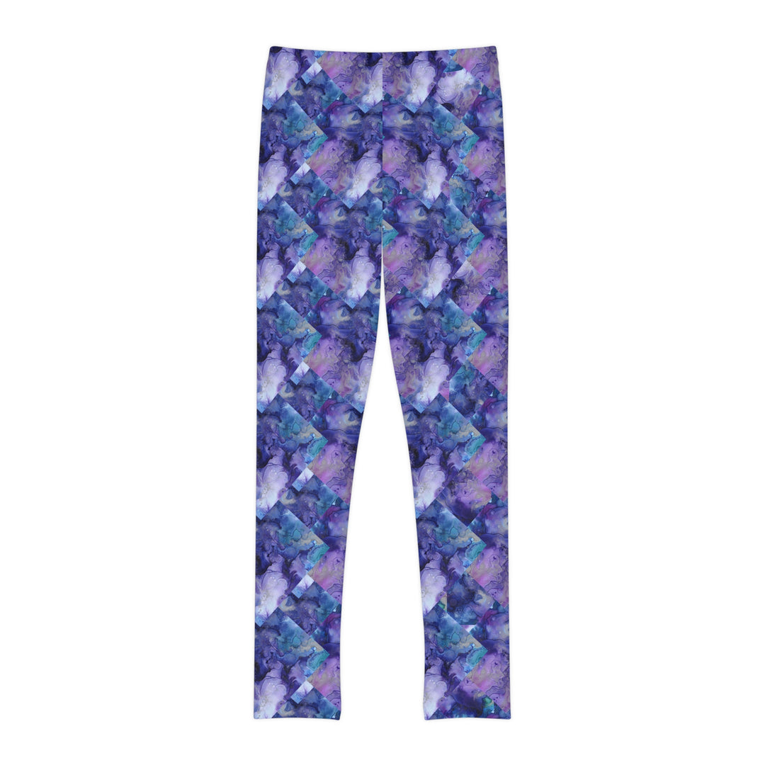 Purple Haze , Kids, Youth Full-Length Leggings (AOP)