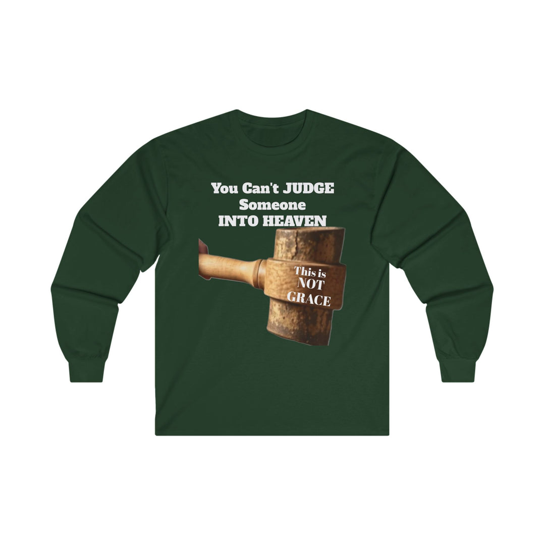 Christian Long Sleeve Tee - Ephesians 2:4-5 Saved by Grace