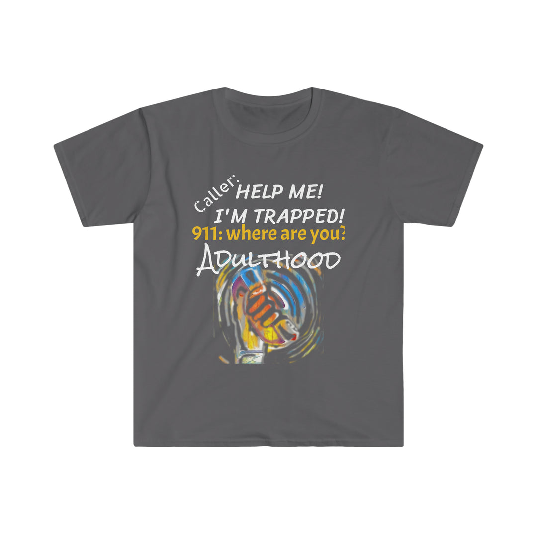 ADULTHOOD TRAP Unisex Softstyle T-Shirt