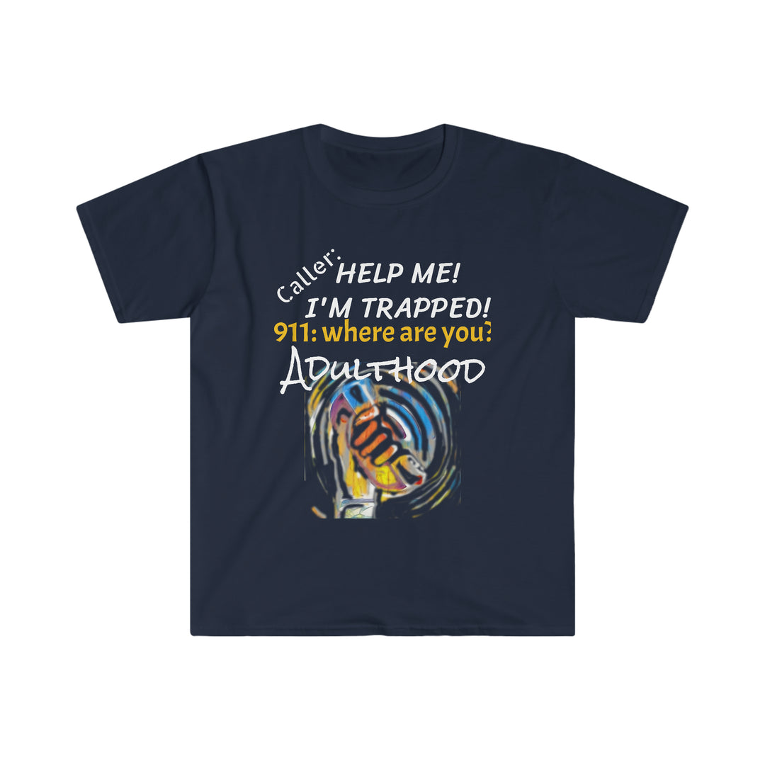 ADULTHOOD TRAP Unisex Softstyle T-Shirt
