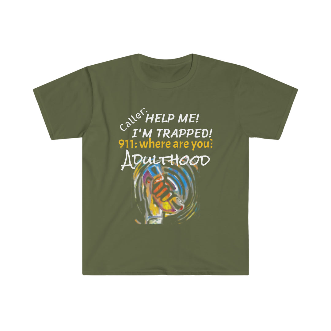 ADULTHOOD TRAP Unisex Softstyle T-Shirt