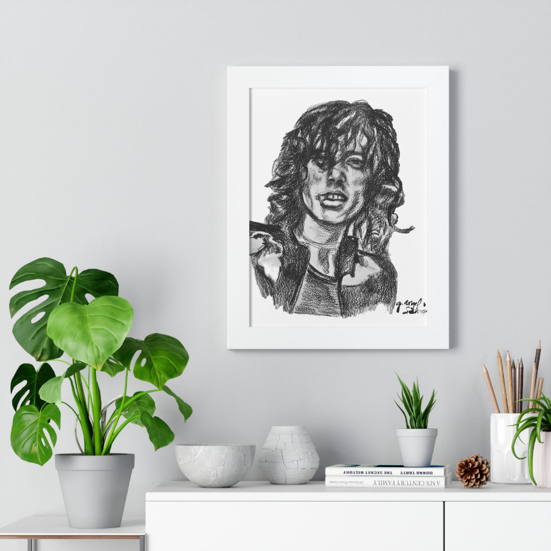 Vertical Poster Jimmy Page Rock and Roll Series Wall Art