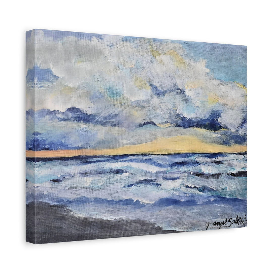 Canvas Wall Art - After the Rain, Sunshine Inspired Matte Canvas