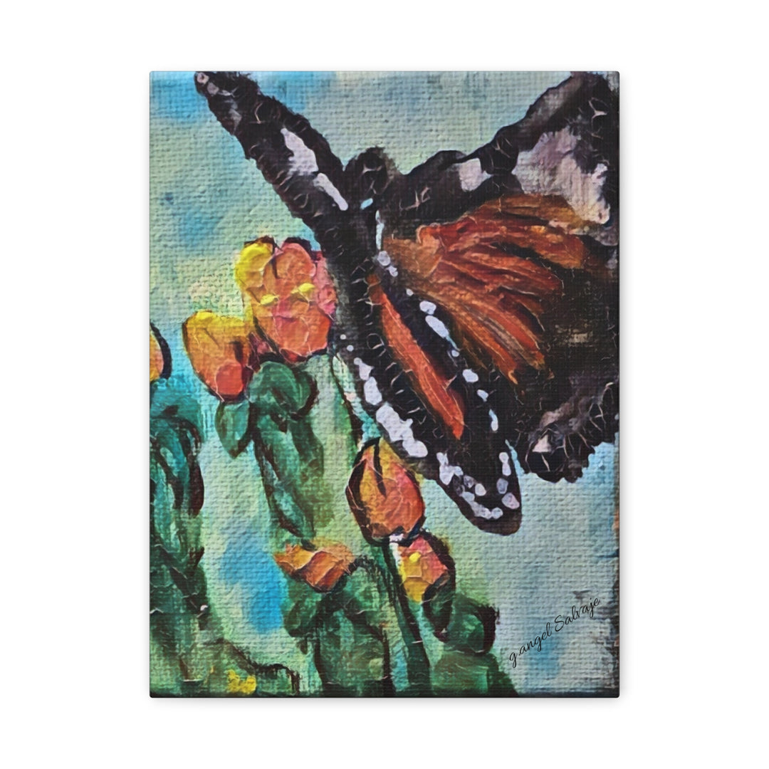 Canvas Print - Monarch Queen Butterfly