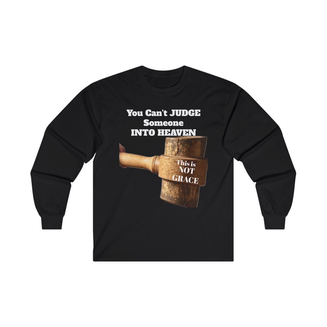 Christian Long Sleeve Tee - Ephesians 2:4-5 Saved by Grace