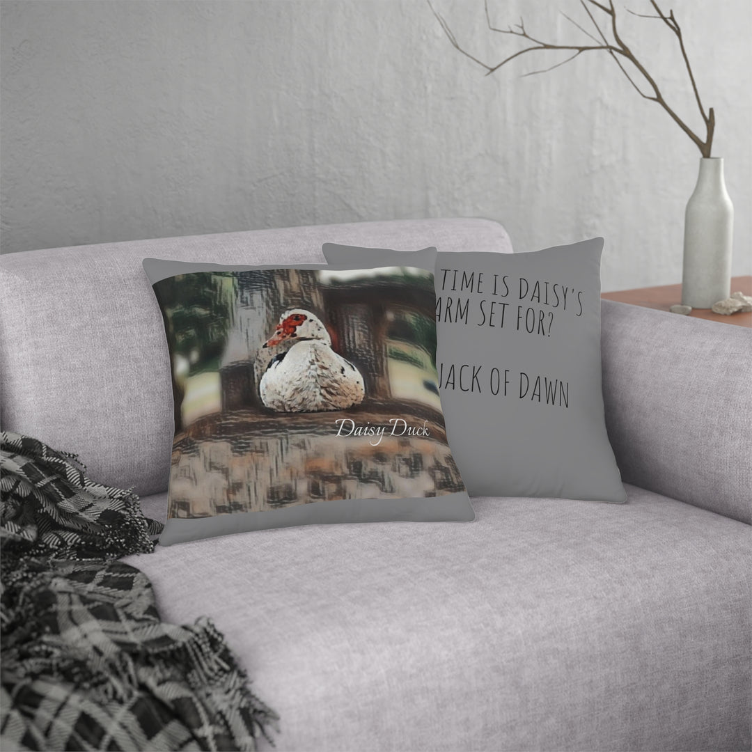 Daisy Duck tells a Duck Joke Waterproof Pillows