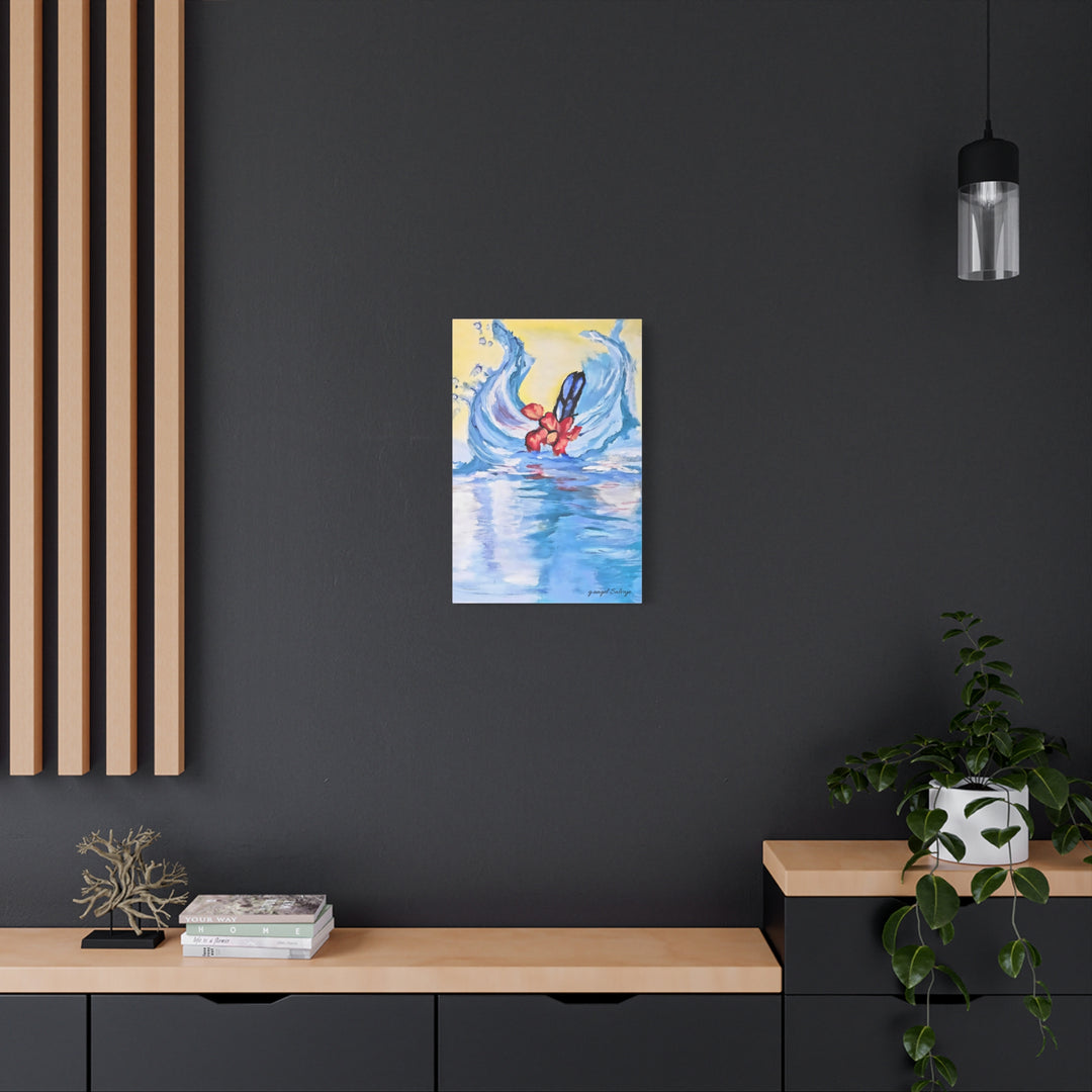 Diving into the Depths Matte Canvas, Stretched, 1.25"