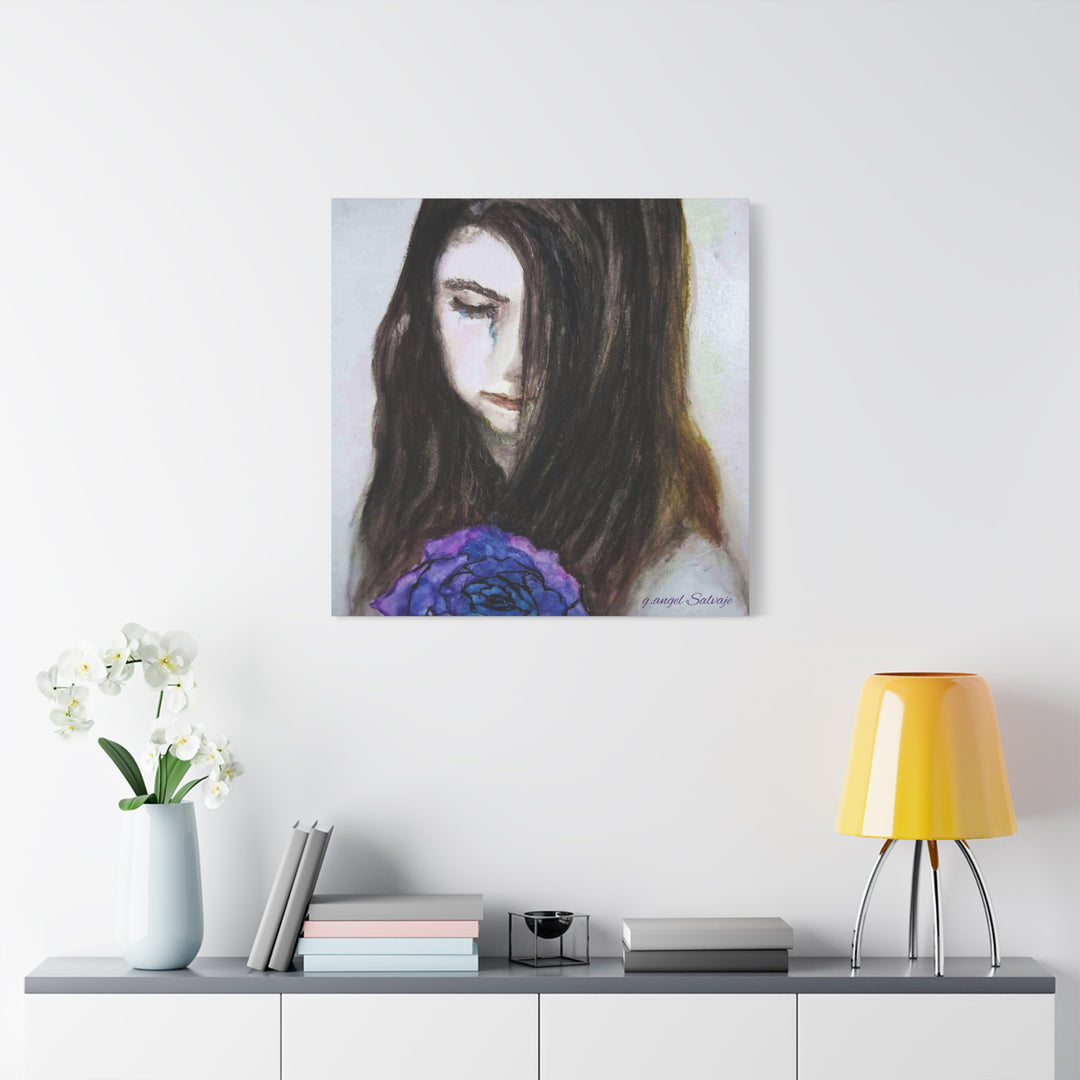 Weeping g , Matte Canvas, Stretched, 1.25"