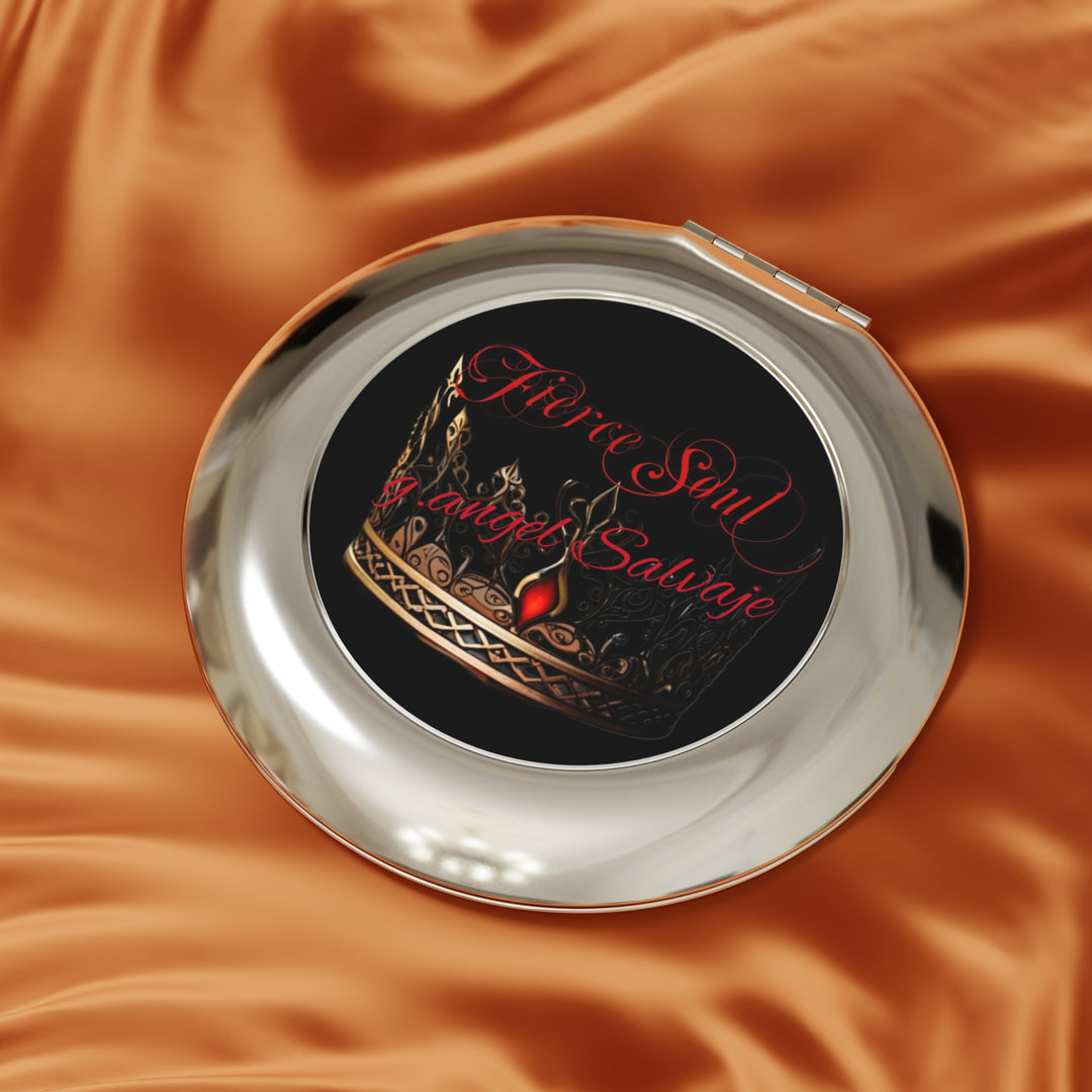 Fierce Soul Compact Travel Mirror