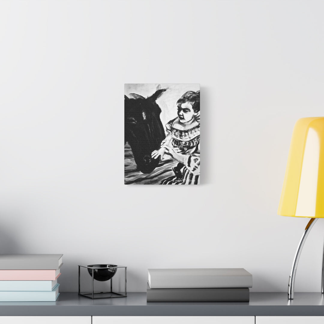 New Best Friend Canvas Art - Elegant Home Decor