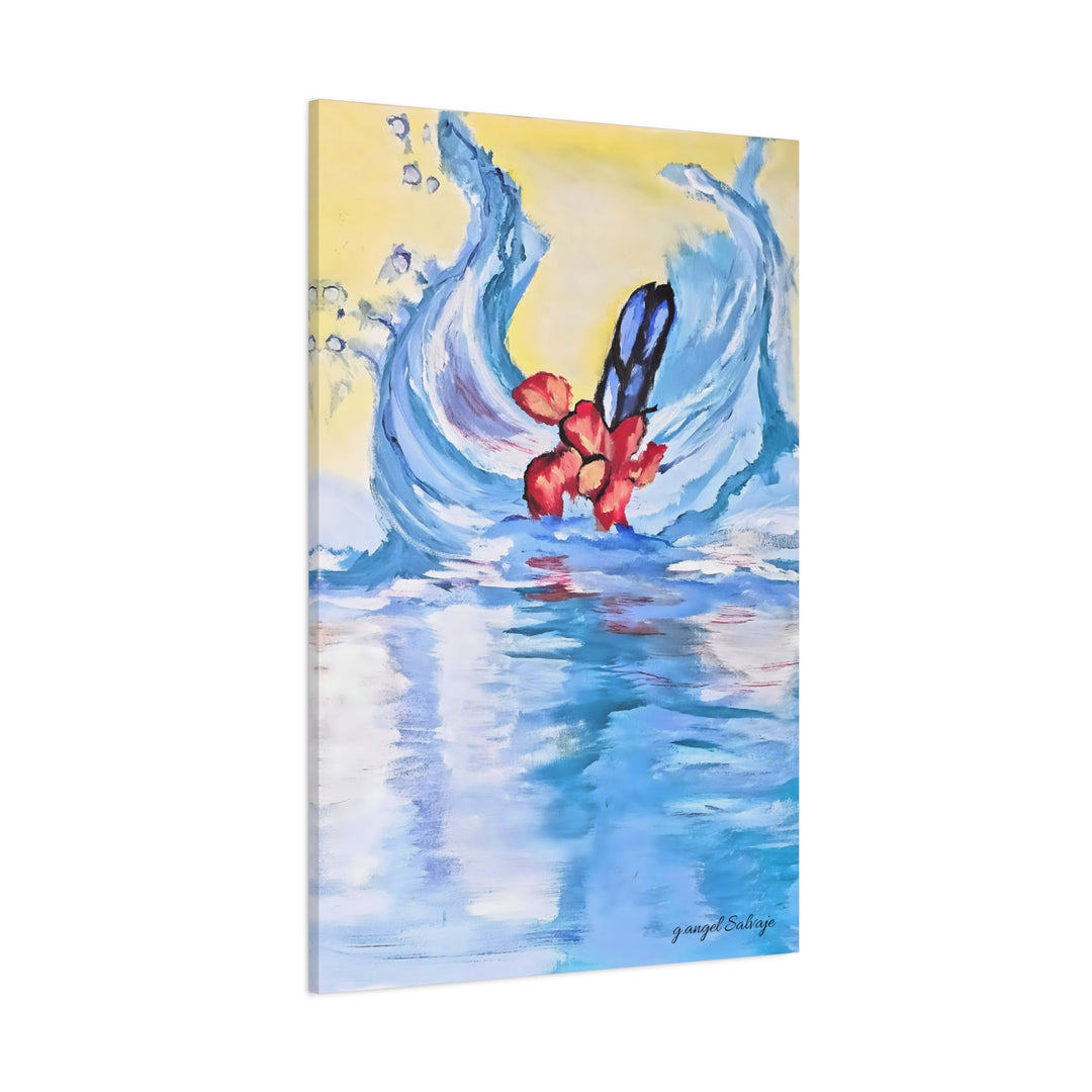 Diving into the Depths Matte Canvas, Stretched, 1.25"