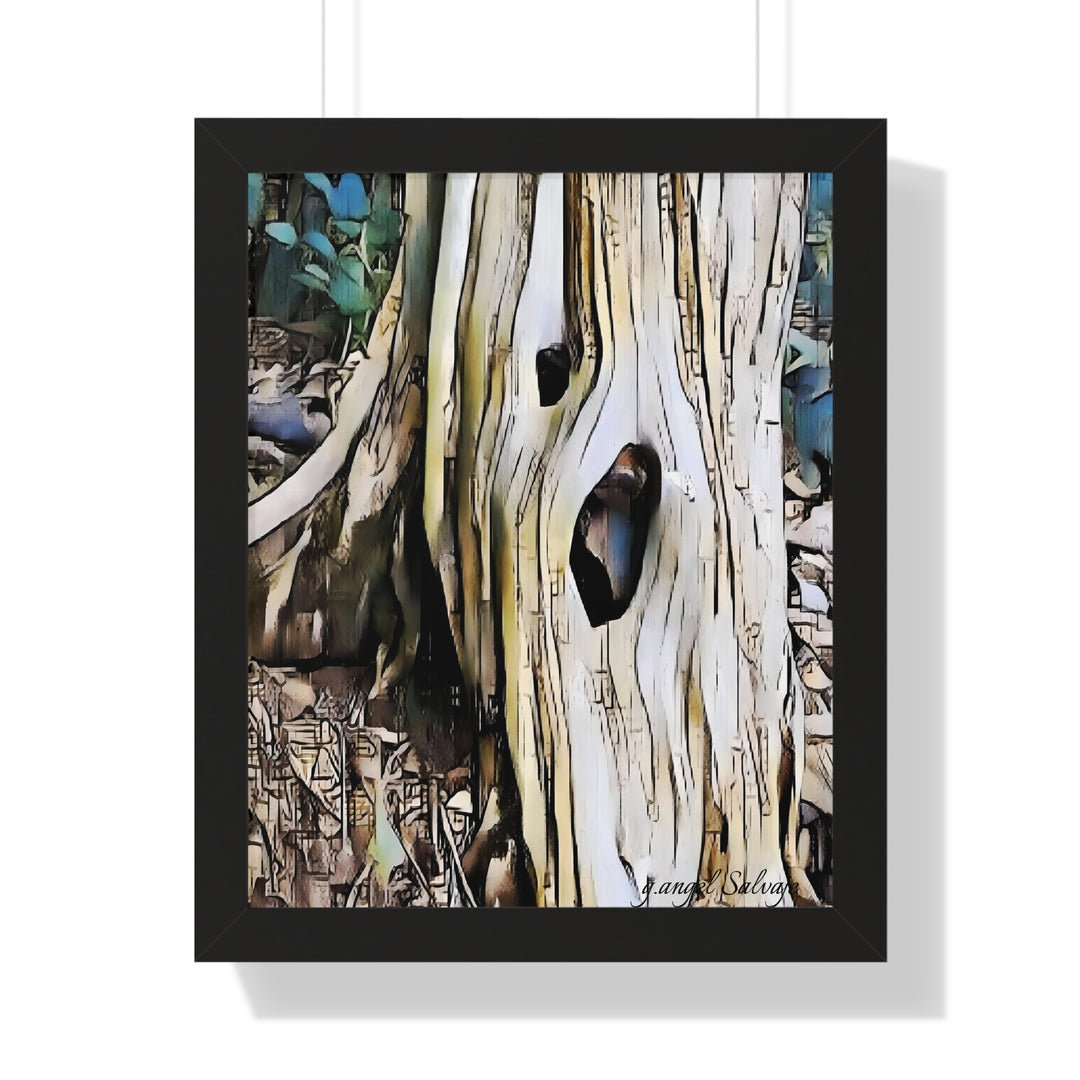 It Is All About What is Hidden Within Framed Vertical Poster