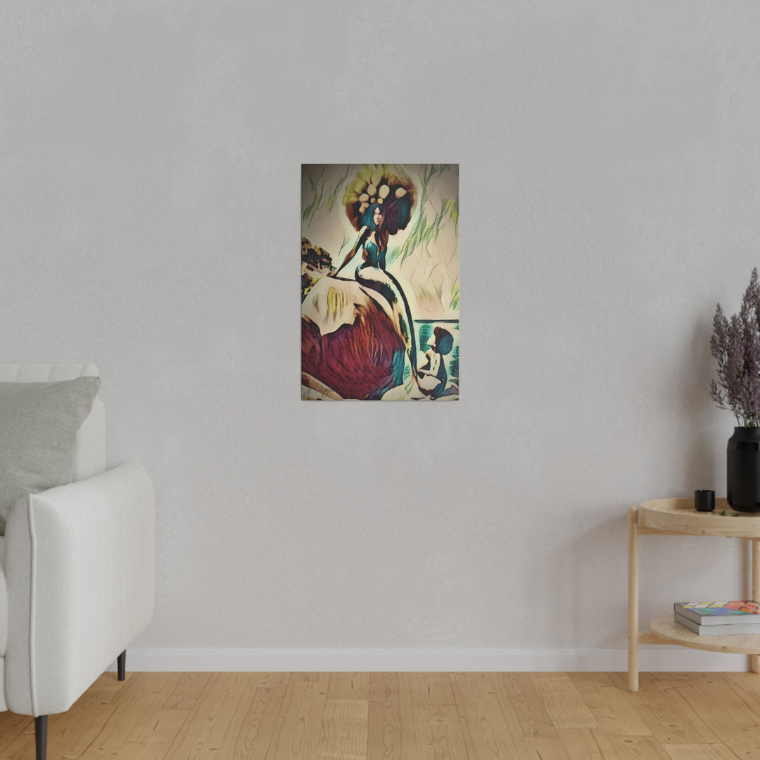 Mermaid Madonna Canvas, Stretched, 0.75"