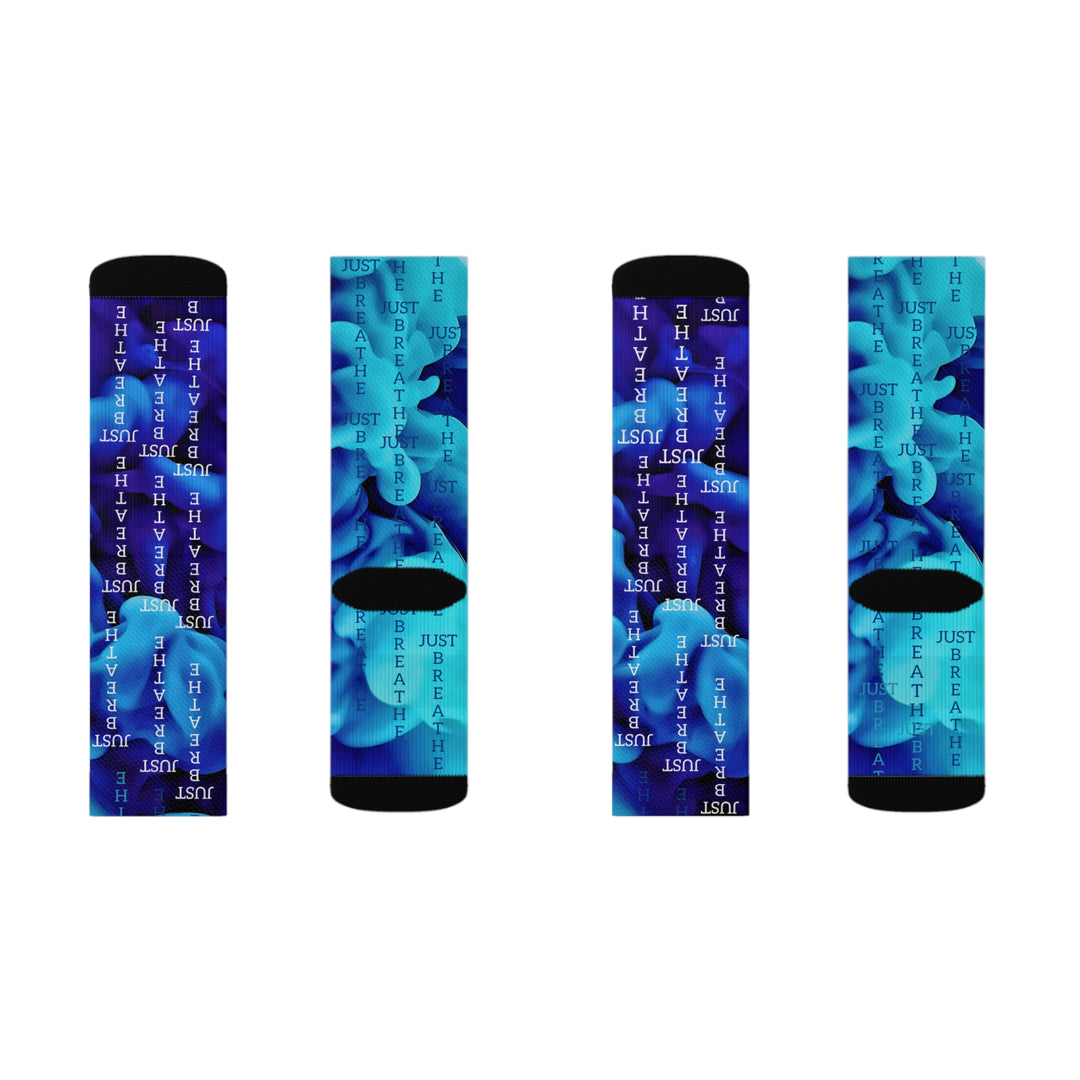 Just Breathe Sublimation Socks