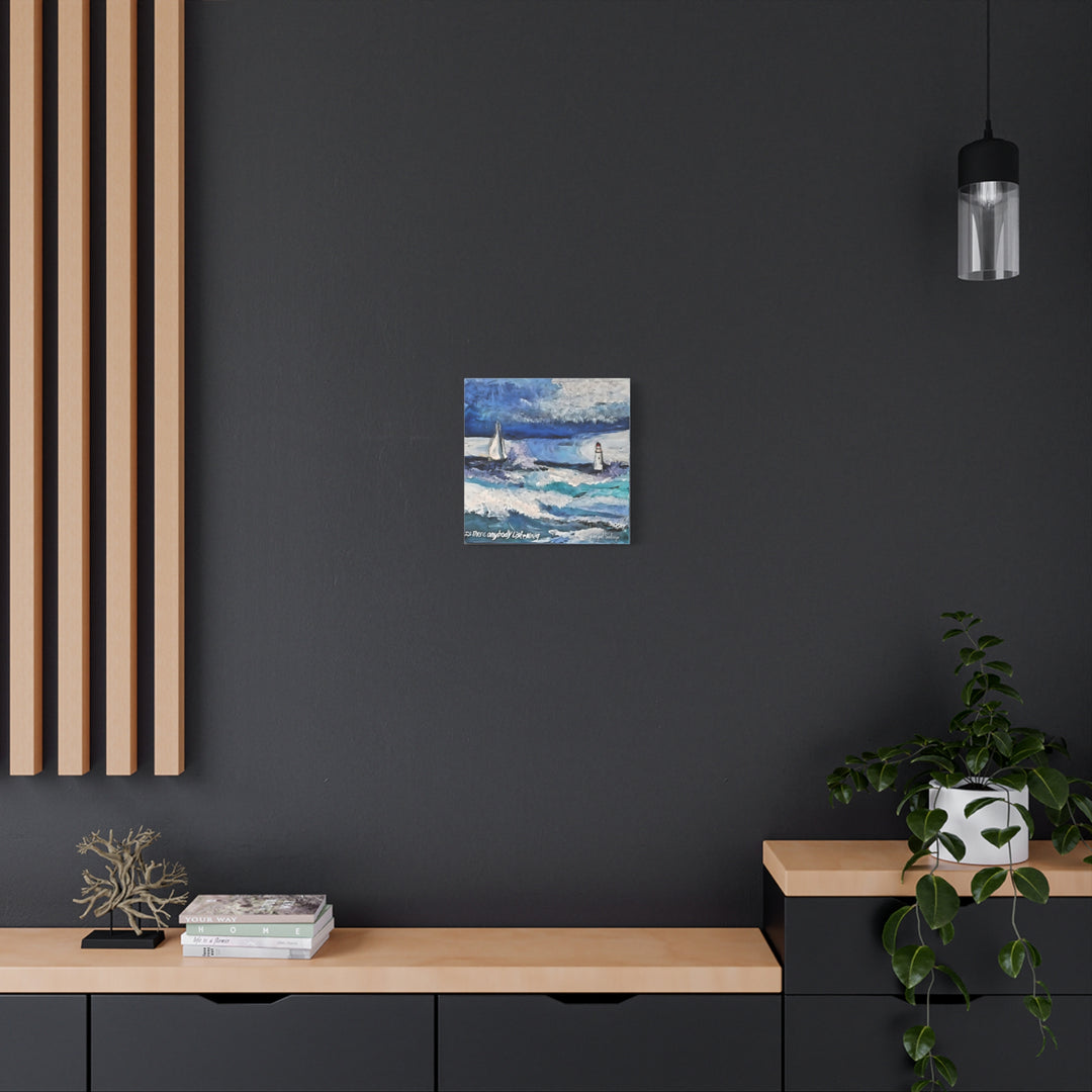Is There Anybody Listening? Canvas Art
