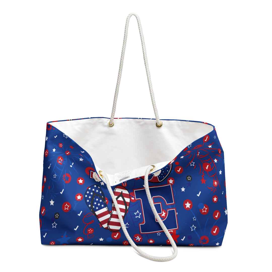 Patriotic Weekender Bag