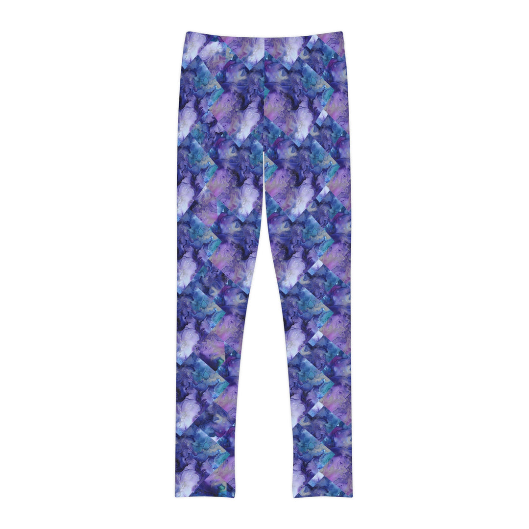 Purple Haze , Kids, Youth Full-Length Leggings (AOP)