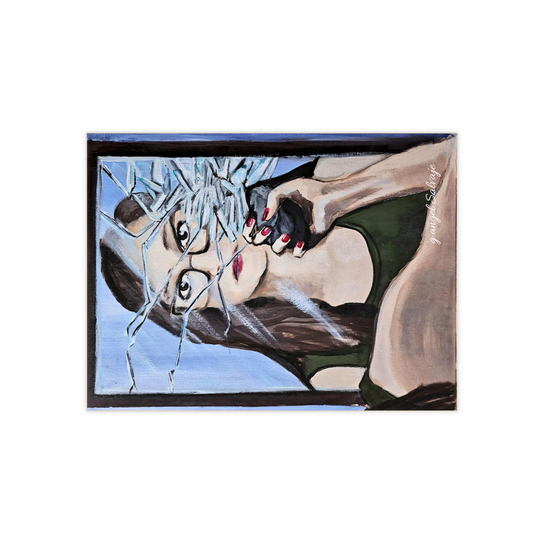 He who hath no sin...Ceramic Photo Tile