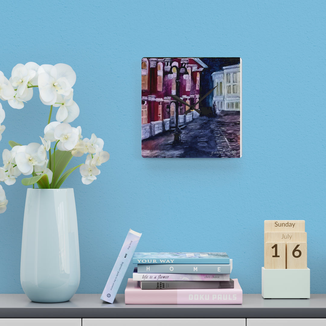 Shadow Work Acrylic Wall Clock