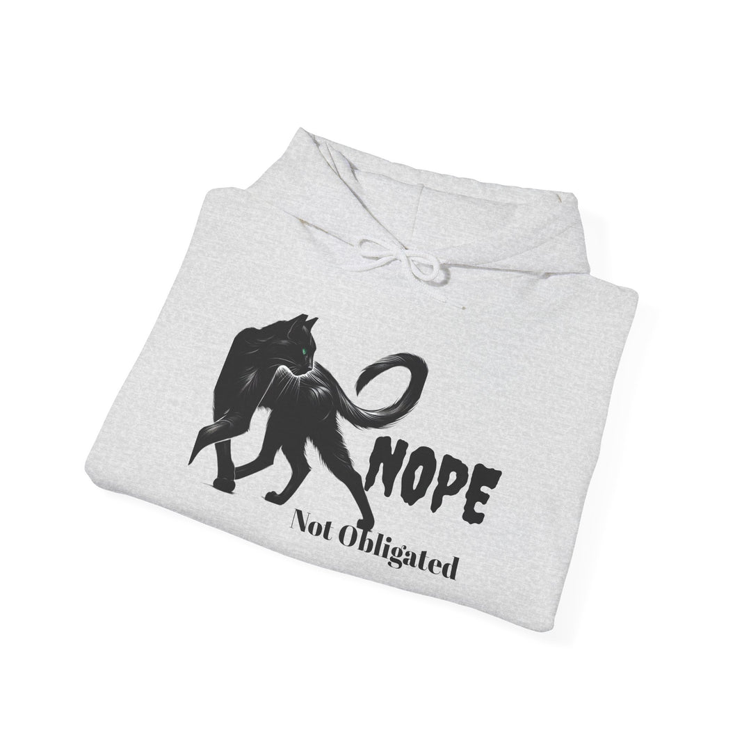 Hooded Sweatshirt - Feral Cat Drama Free Design