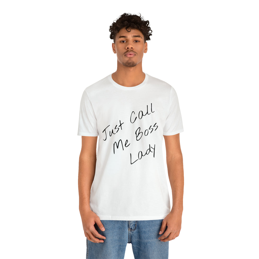 D'Boss Lady Unisex Jersey Short Sleeve Tee