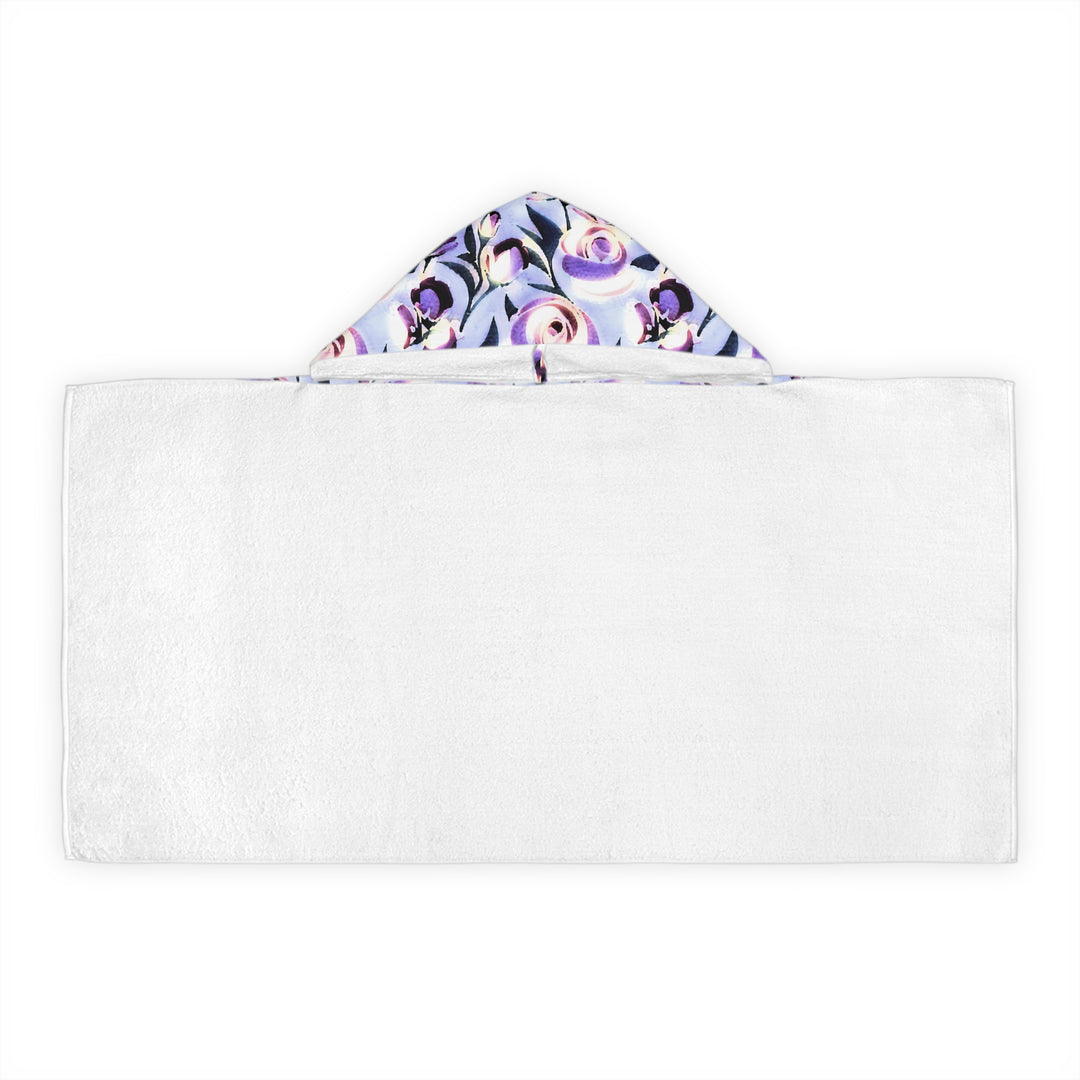 Lavender Roses Youth Hooded Towel
