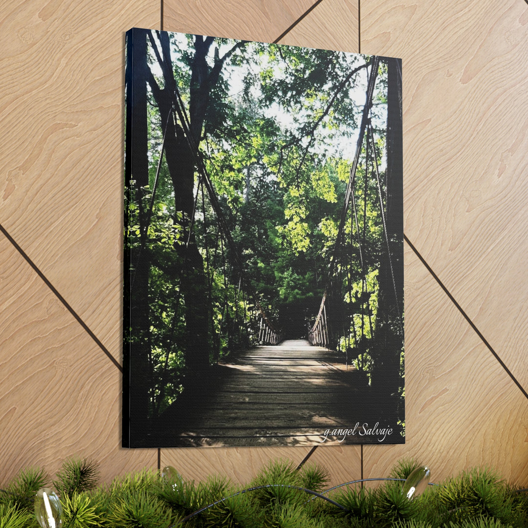 Bridge of Unknown Destination Canvas Gallery Wraps