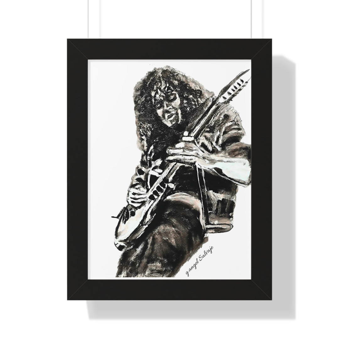 Tim Kelly Framed Vertical Poster