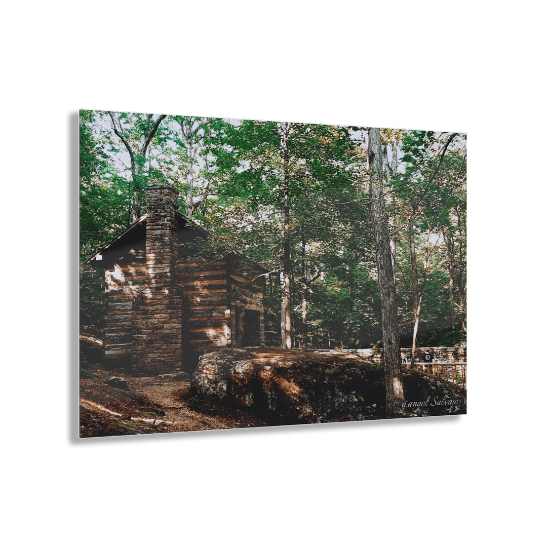 Just a Cabin in the Corner of Gloryland Acrylic Prints