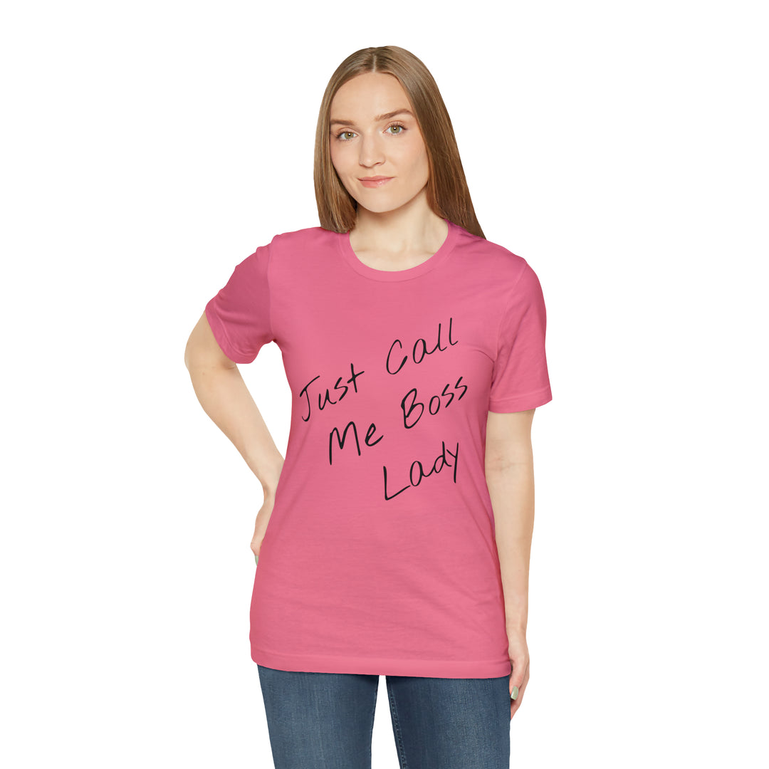 D'Boss Lady Unisex Jersey Short Sleeve Tee