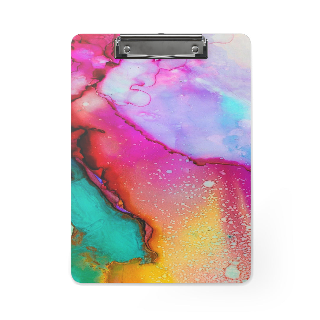 Color Swirl Clipboard
