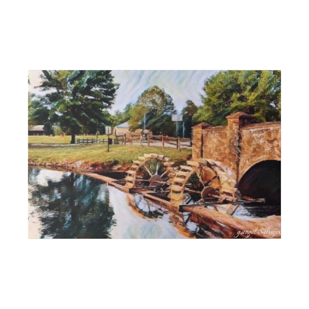 Water Under the Bridge, Spring Park Matte Canvas, Stretched, 0.75"