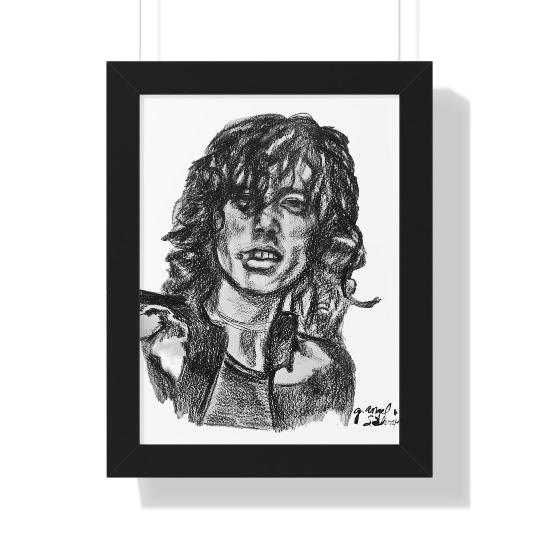 Vertical Poster Jimmy Page Rock and Roll Series Wall Art
