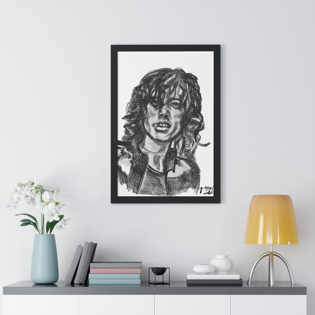 Vertical Poster Jimmy Page Rock and Roll Series Wall Art