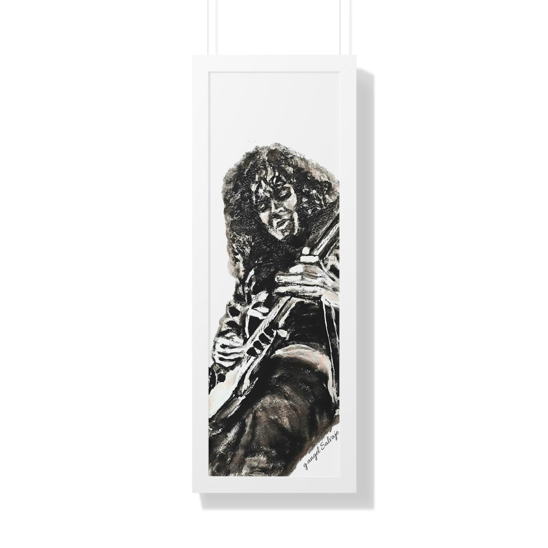 Tim Kelly Framed Vertical Poster