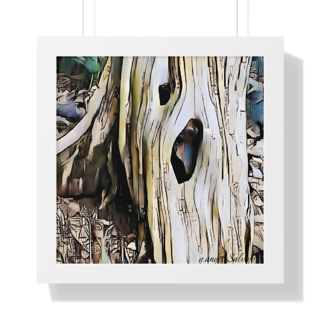It Is All About What is Hidden Within Framed Vertical Poster
