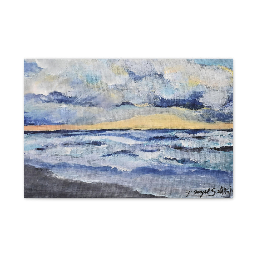 Canvas Wall Art - After the Rain, Sunshine Inspired Matte Canvas
