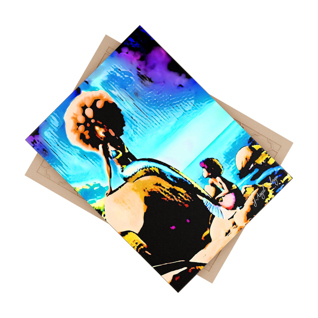 Mermaid Madonna 333 Ceramic Photo Tile