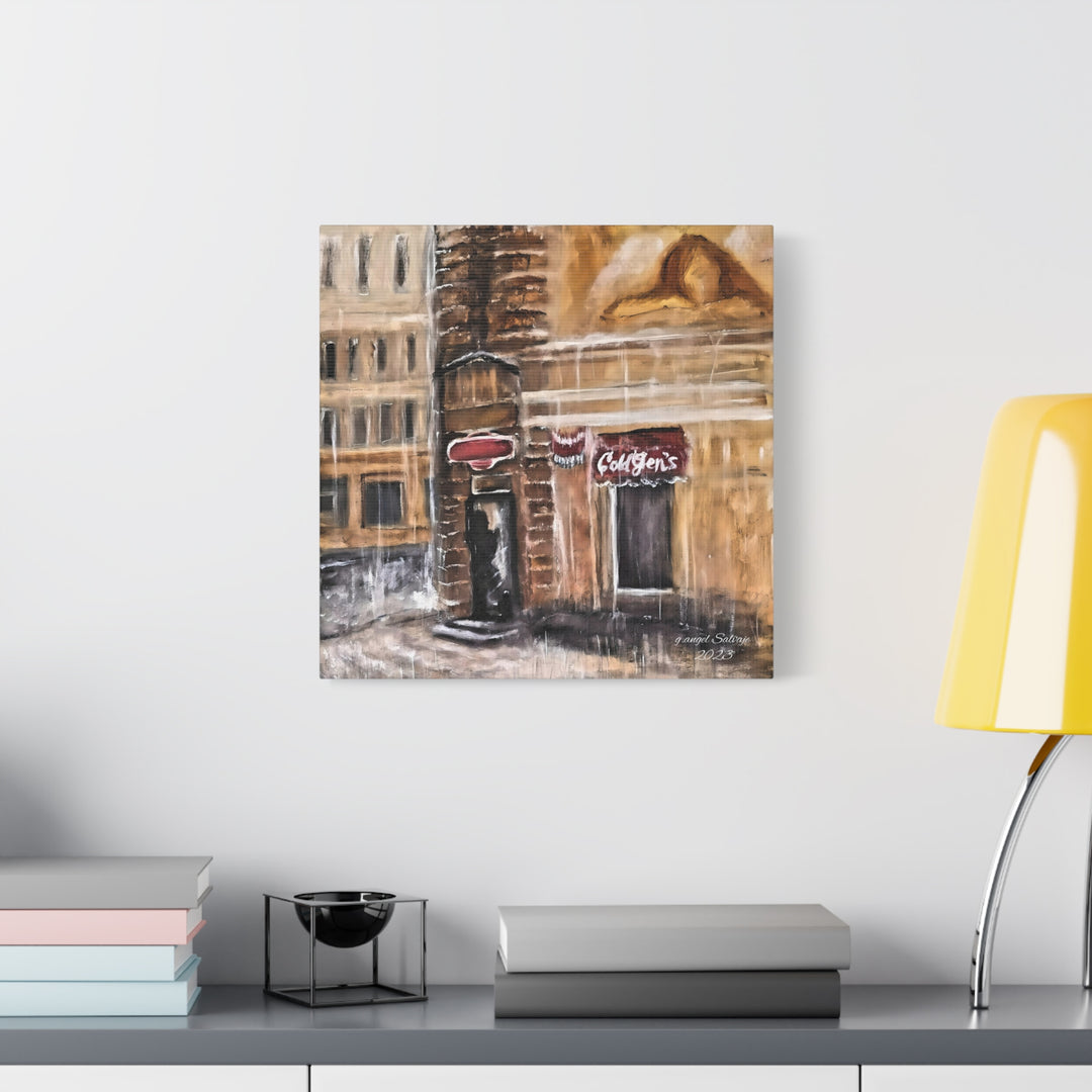 Realist Tone Canvas Print - Tears of Intercession Realist Tone by g angel Salvaje