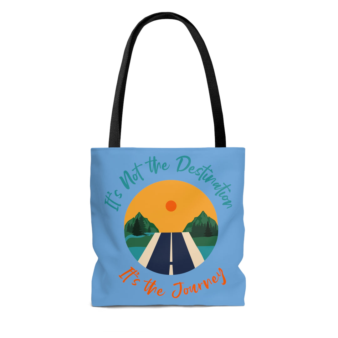 It's The Journey Tote Bag (AOP)