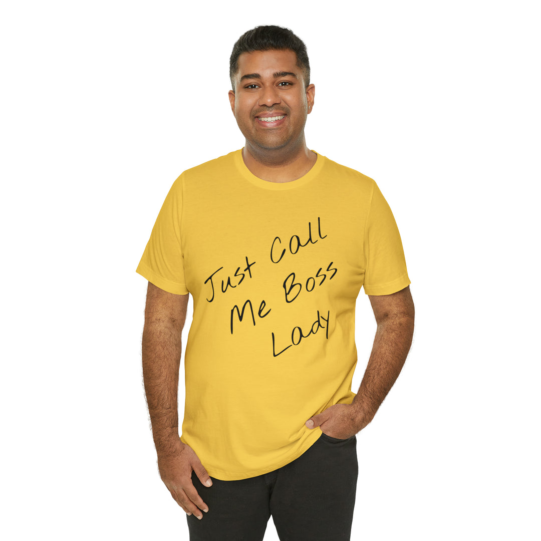 D'Boss Lady Unisex Jersey Short Sleeve Tee