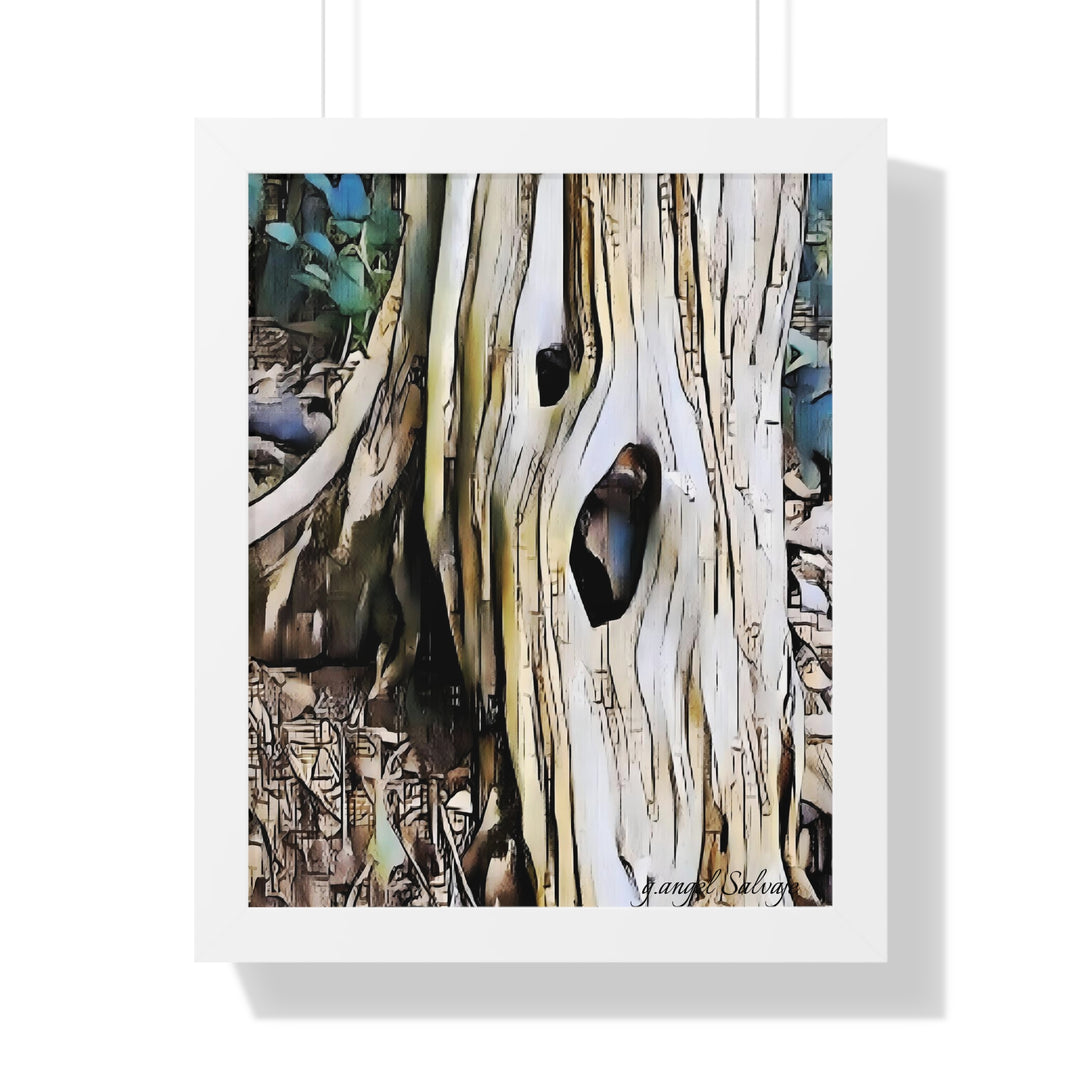 It Is All About What is Hidden Within Framed Vertical Poster