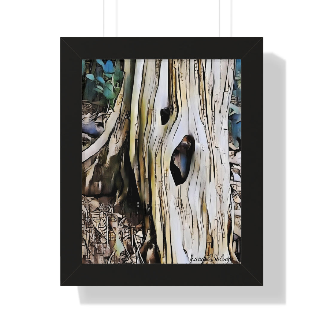 It Is All About What is Hidden Within Framed Vertical Poster