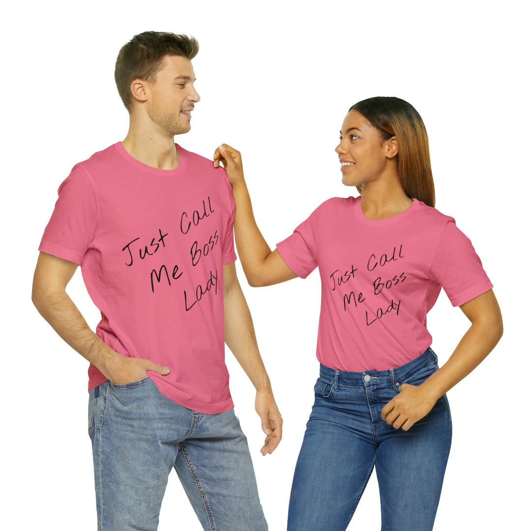 D'Boss Lady Unisex Jersey Short Sleeve Tee
