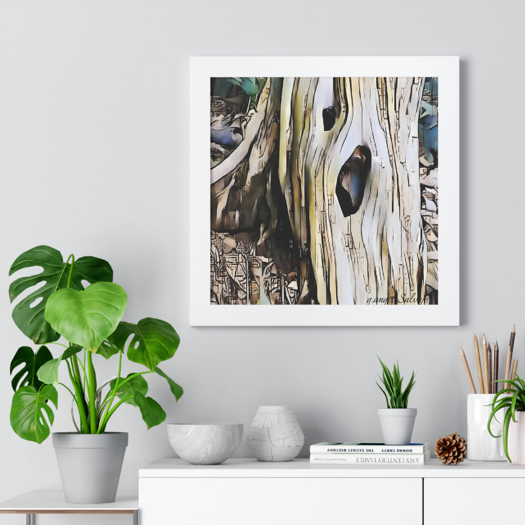 It Is All About What is Hidden Within Framed Vertical Poster