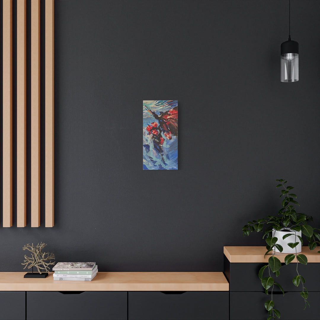 Canvas Print - Nothing is Impossible ,Butterfly Dance Under water 25&quot;