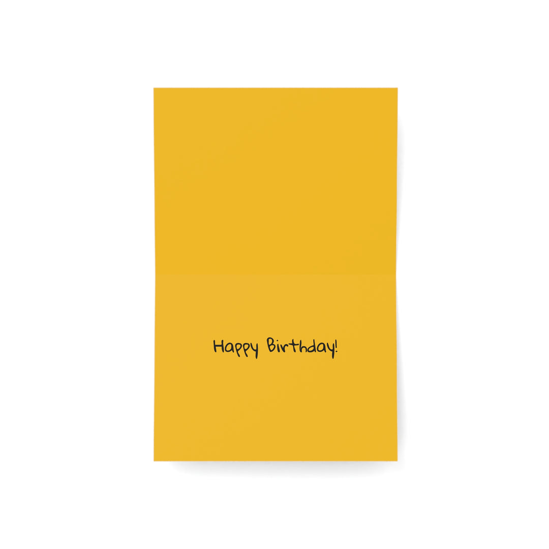 Sunny Floral Greeting Cards - Bee Themed Nature Love Notes, Blank Card Set for All Occasions, Birthday, Thank You, Spring Gift