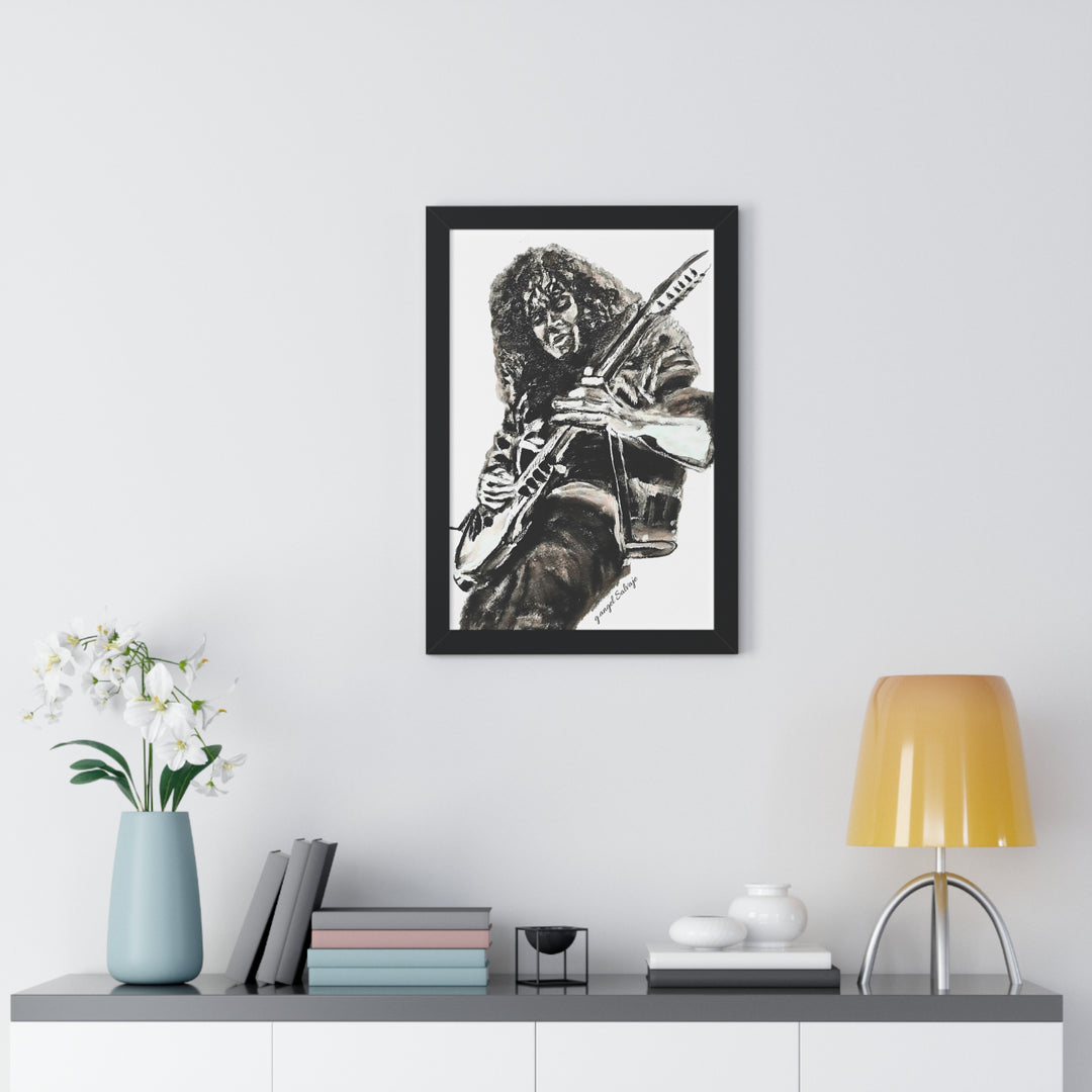 Tim Kelly Framed Vertical Poster