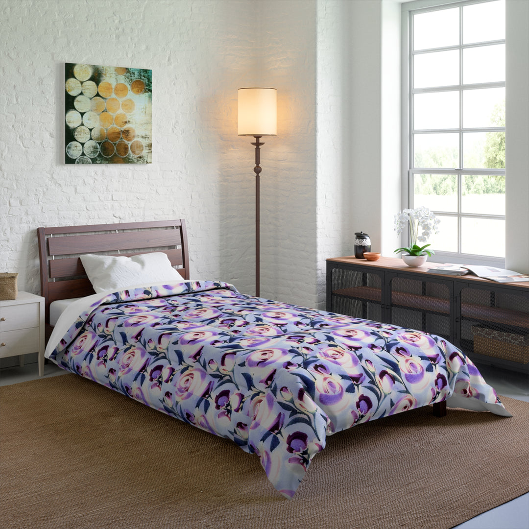 Lavender Roses Comforter