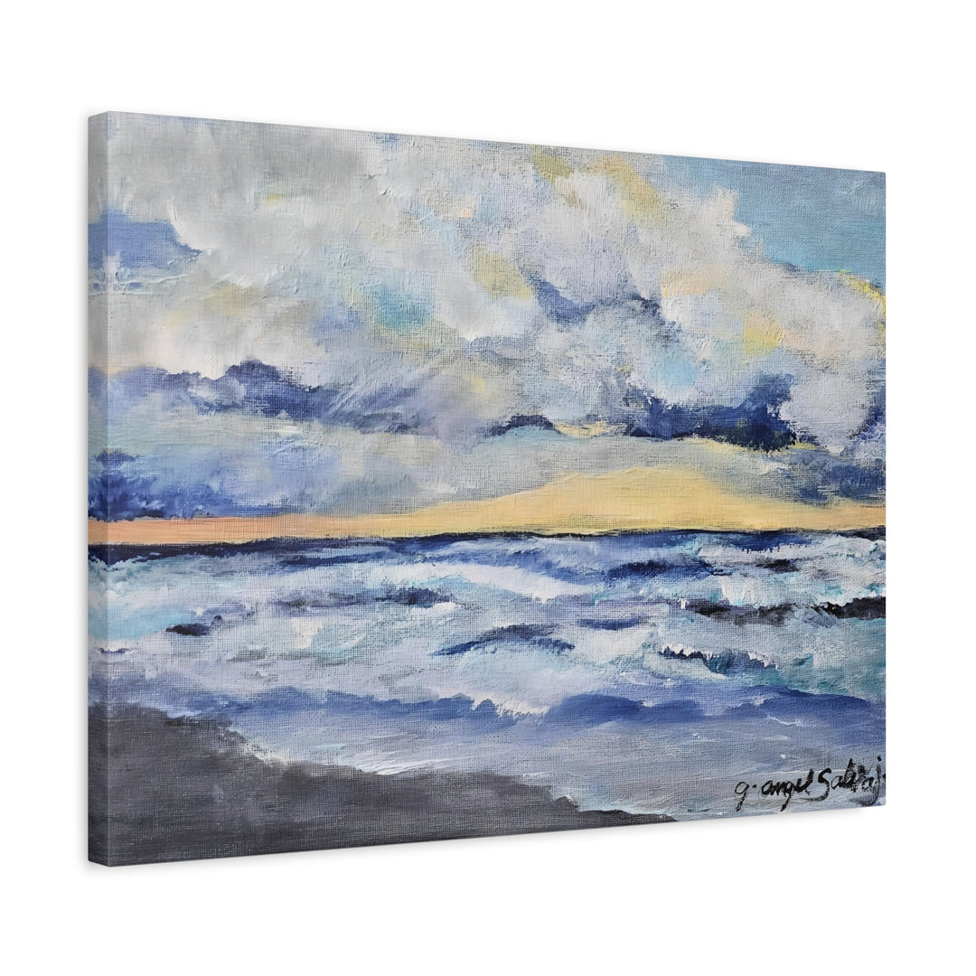 Canvas Wall Art - After the Rain, Sunshine Inspired Matte Canvas